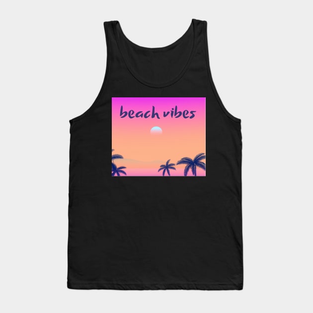 Beach vibes - good vibes on the beach Tank Top by SJG-digital